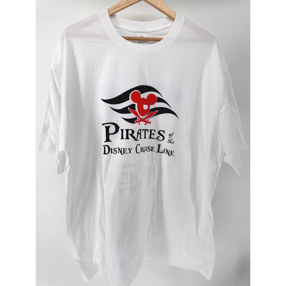 Disney Cruise Pirates T-Shirt Mens XXL Yo Ho A Pirates Life For Me